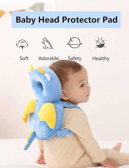 👶 Protect Your Baby’s Head from Falls, TinyCloud™ Soft Protection Backpack